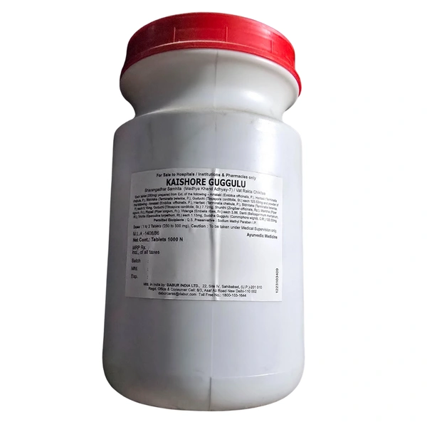 Dabur Kaishore Guggulu (1000Tab)