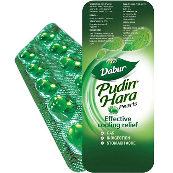 Dabur Pudin Hara Pearls Capsules (30caps) - 30 Capsules