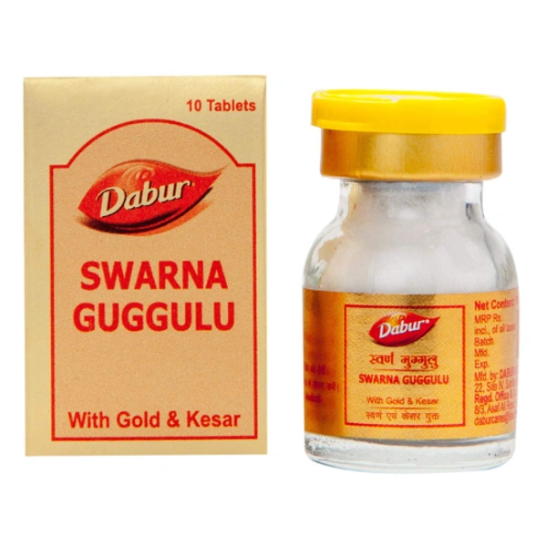 Dabur Swarna Guggulu - 10 Tablets
