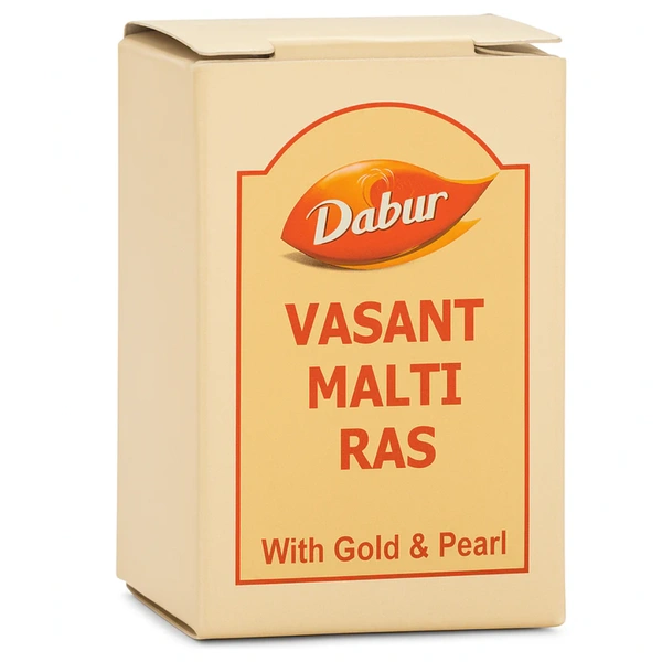 Dabur Vasant Malti Ras With Gold (10tab)