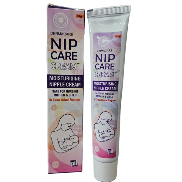Psychotropics India Ltd (Pil) Dermacare Nip Care Cream (30gm) Safe for Nursing Mother & Child