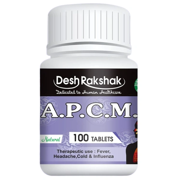  Desh Rakshak Aushdhalaya Ltd Desh Raksha A.P.C.M Tablets (100tab)