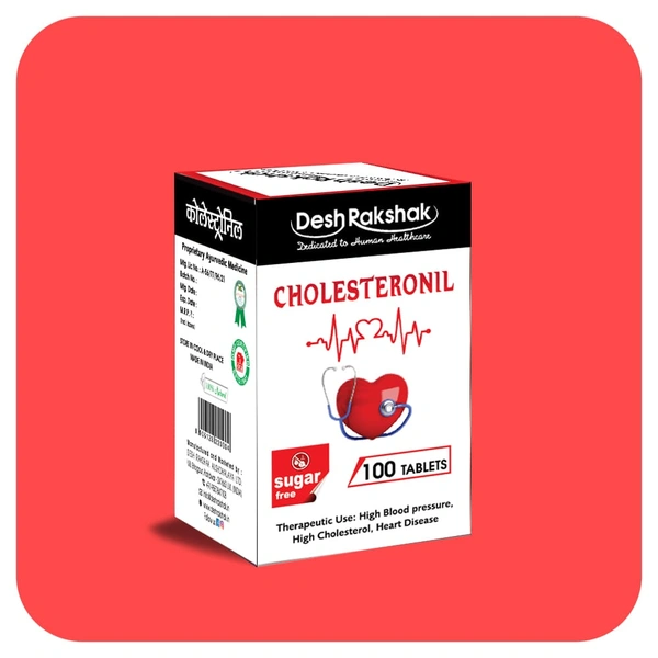 Desh Rakshak Aushdhalaya Ltd Desh Raksha Cholesteronil (100tab)