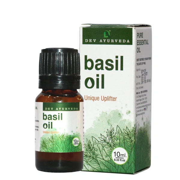 Dev Ayurveda Basil Oil (10ml) - Tulsi ka Tel