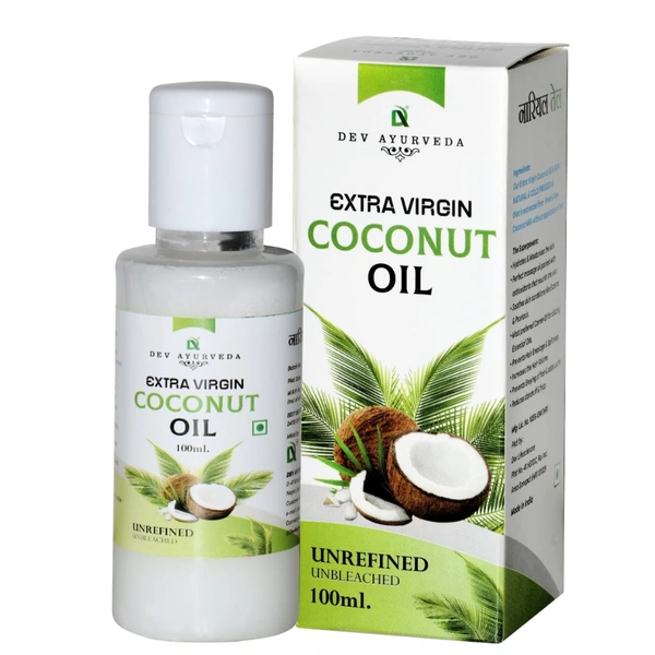 Dev Ayurveda Dev Coconut Oil (200ml) Extra Vergin - 200 ml