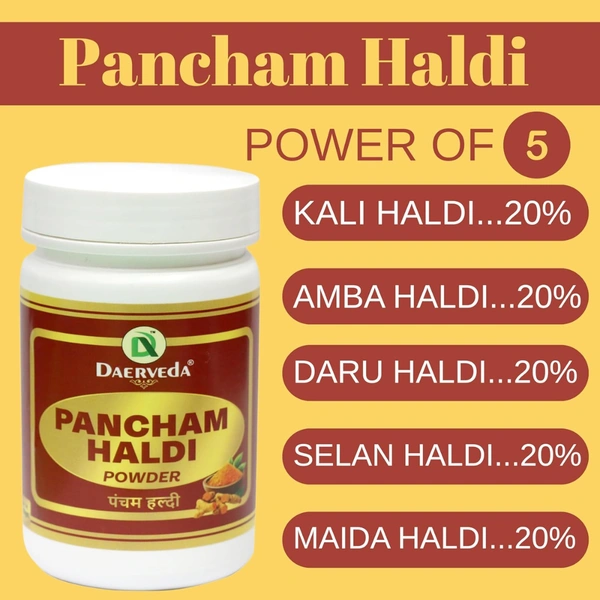 Dev Ayurveda Dev Pancham Haldi Powder (100gm)