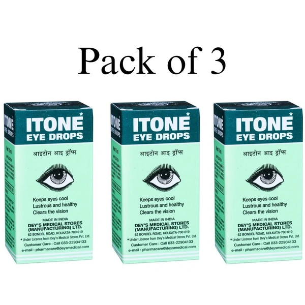 Deys Medical Deys Itone Eye Drops (10ml) (Pack Of 3)