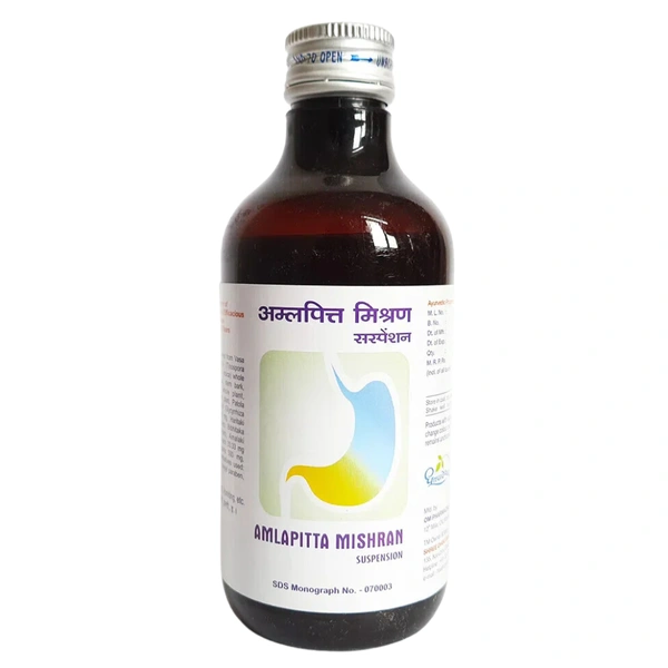 Shree Dhootapapeshwar Dhootapapeshwar Amlapitta Mishran (200ml) - 200 ml