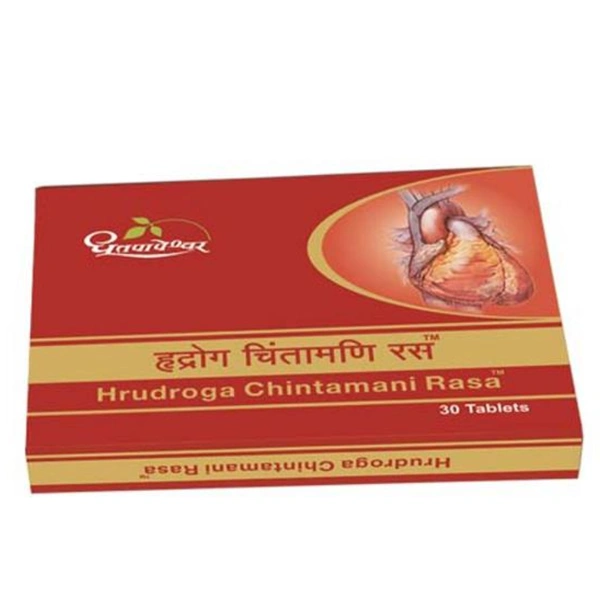 Shree Dhootapapeshwar Dhootapapeshwar Hrudroga Chintamani Rasa (30tab)
