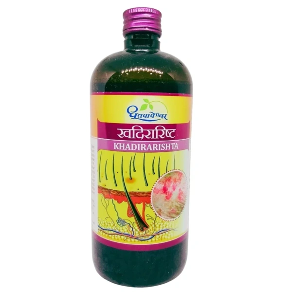 Shree Dhootapapeshwar Dhootapapeshwar Khadirarishta (450ml)