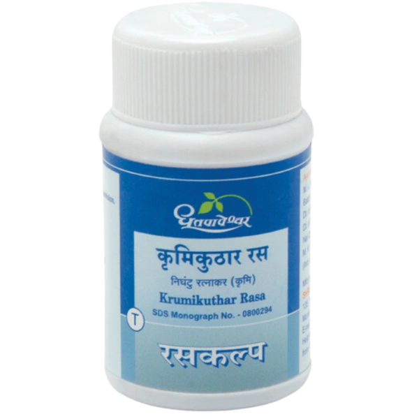Shree Dhootapapeshwar Dhootapapeshwar Krumikuthar Rasa (60tab)