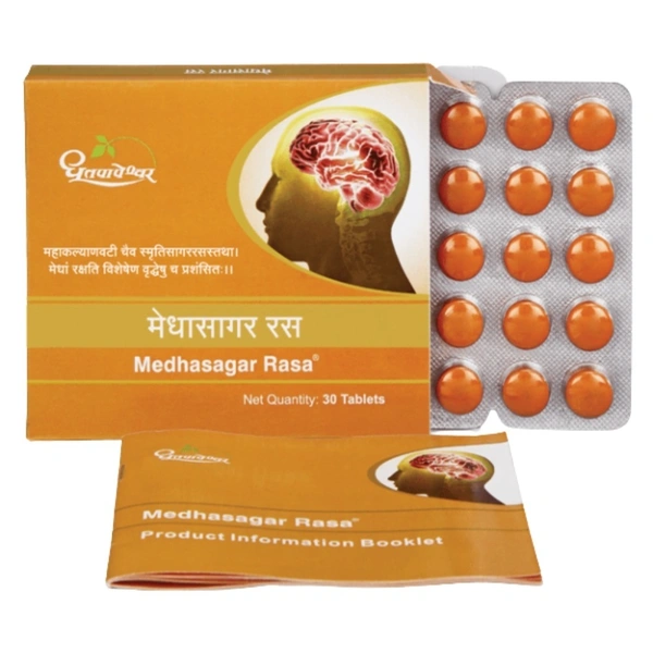 Shree Dhootapapeshwar Dhootapapeshwar Medhasagar Rasa Tablet (30Tab)