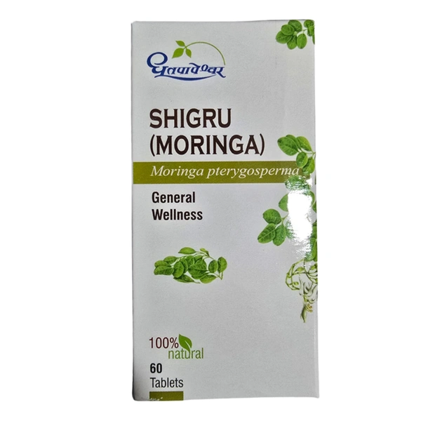 Shree Dhootapapeshwar Dhootapapeshwar Shigru (Moringa) Tablets (60tab)