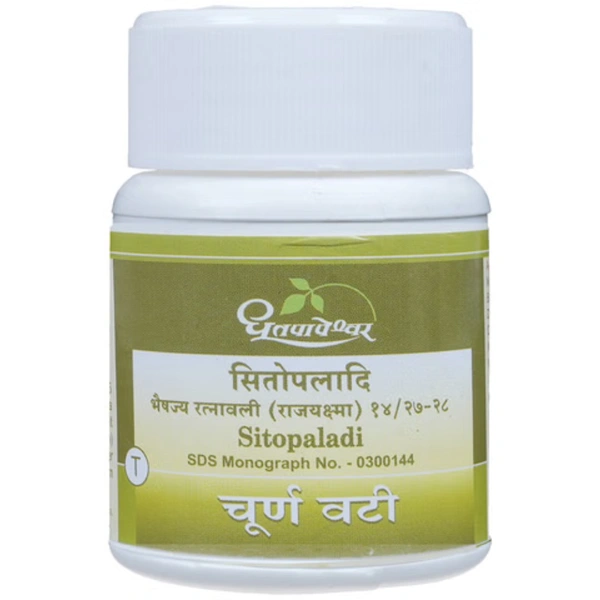 Shree Dhootapapeshwar Dhootapapeshwar Sitopaladi Choorna Vati (60Tab)