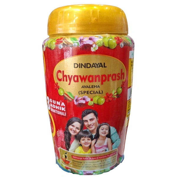 Dindayal Aushadhi Dindayal Chyawanprash Avaleha (Special) (1kg) - 1 Kg, 07/2028