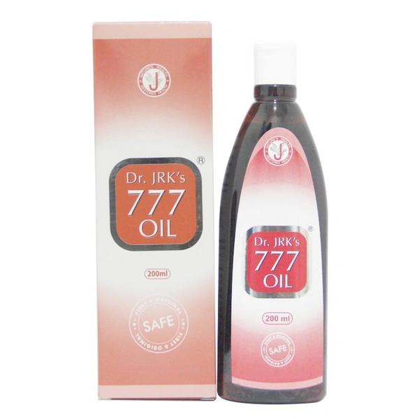 Dr. JRK’s Research and Pharmaceuticals Pvt Ltd Dr. JRK's 777 Oil (200ml) - 200 ml