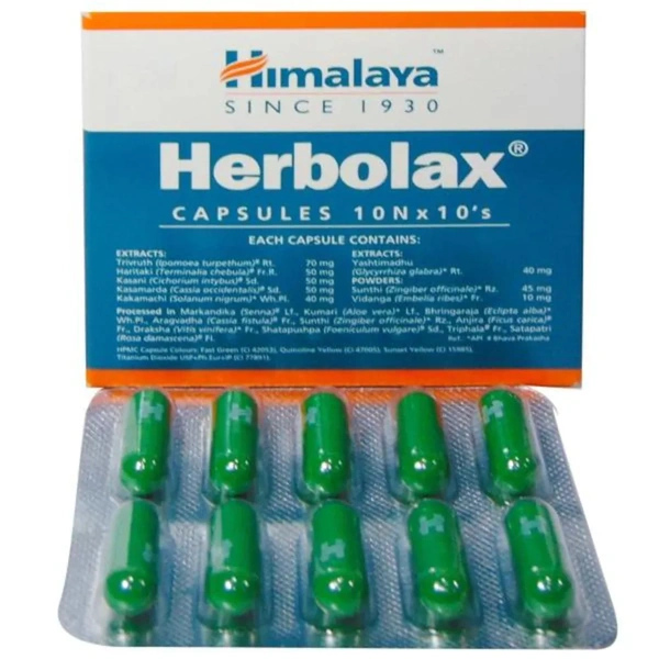 Himalaya Wellness Company Himalaya Herbolax Capsule (100caps)