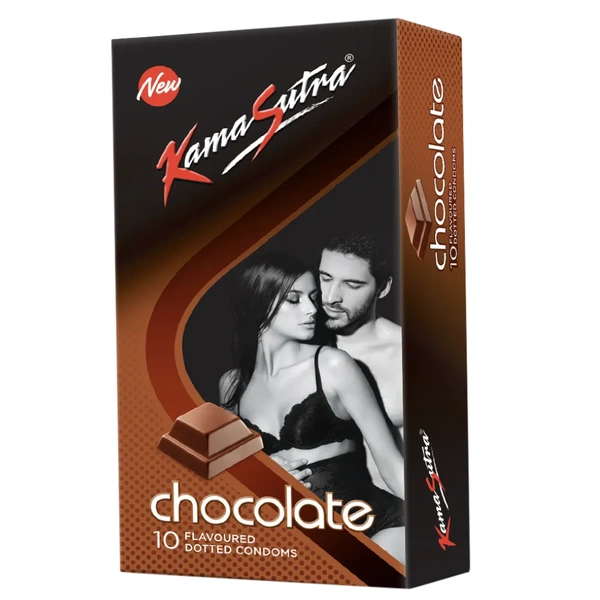 Kamasutra Condoms - Chocolate 10's - Chocolate