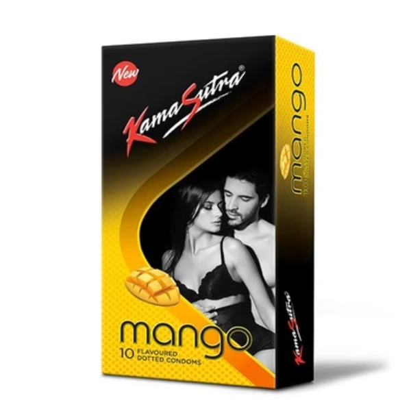 Kamasutra Condoms - Mango 10's - Mango