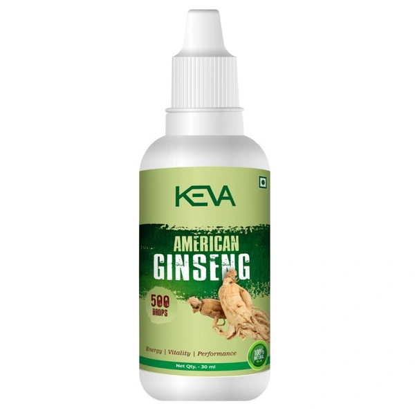 Keva American Ginseng Drops (30ml)