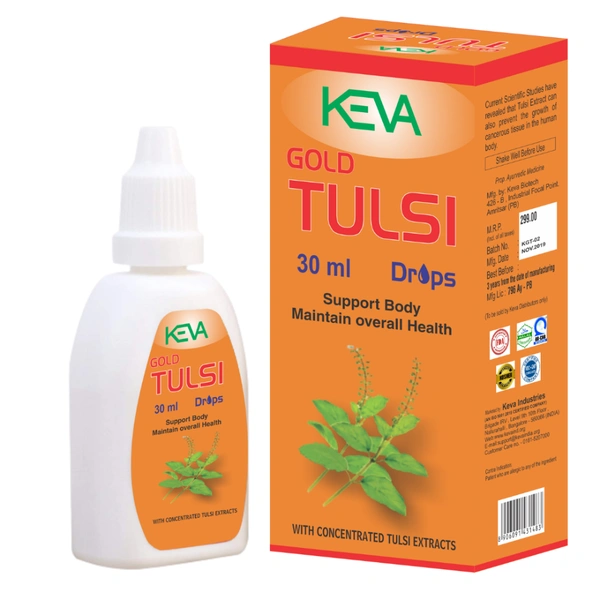 Keva Gold Tulsi Drops (30ml)