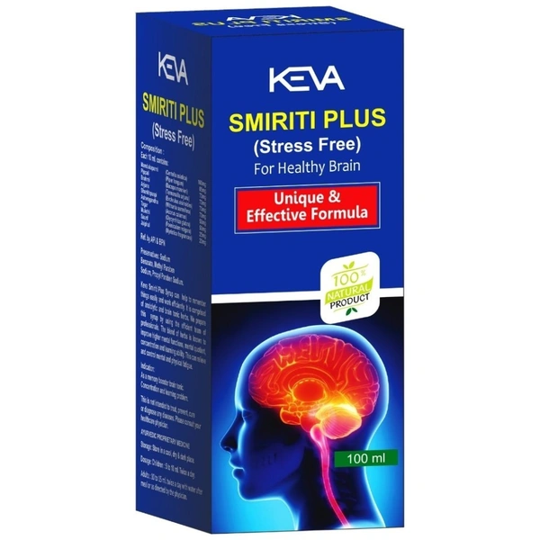 Keva Stress Free Syrup (100ml)