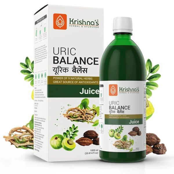 Krishna's Herbal & Ayurveda Krishna Uric Balance Juice (1000ml)