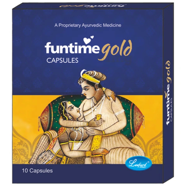 Leeford Healthcare Ltd Leeford Funtime Gold Capsule for Men (10caps)