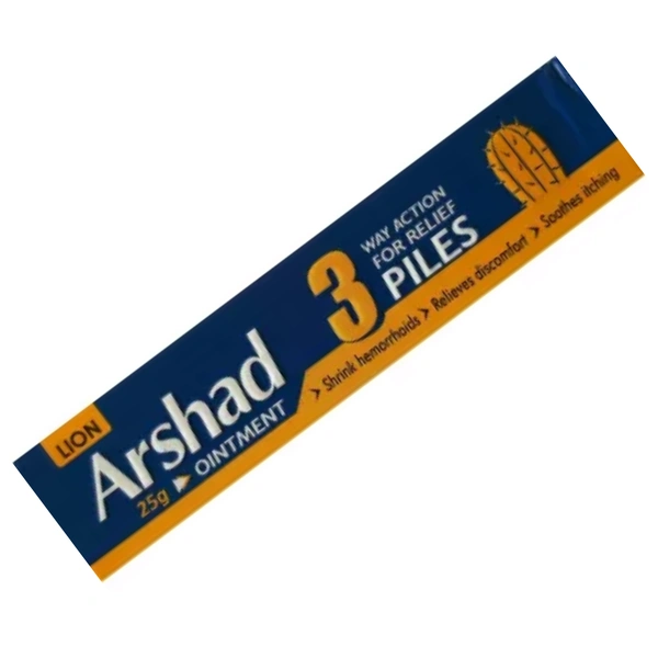 LION BRAND (Shree Narnarayan Ayurvedic Pharmacy) Lion Arshad Ointment For Piles (25g)