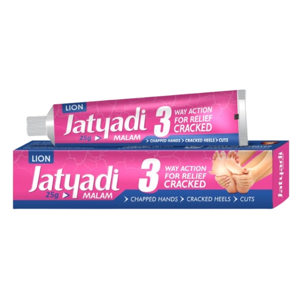 Lion Jatyadi Malam For Chapped Hands & Cracked Heels (25g)