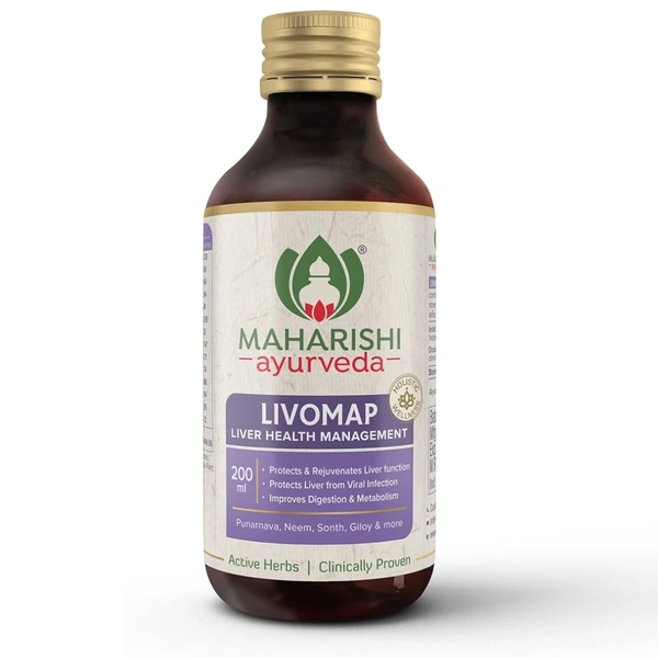 Maharishi Ayurveda Products Pvt Ltd Maharishi Ayurveda Livomap Syrup (200ml)