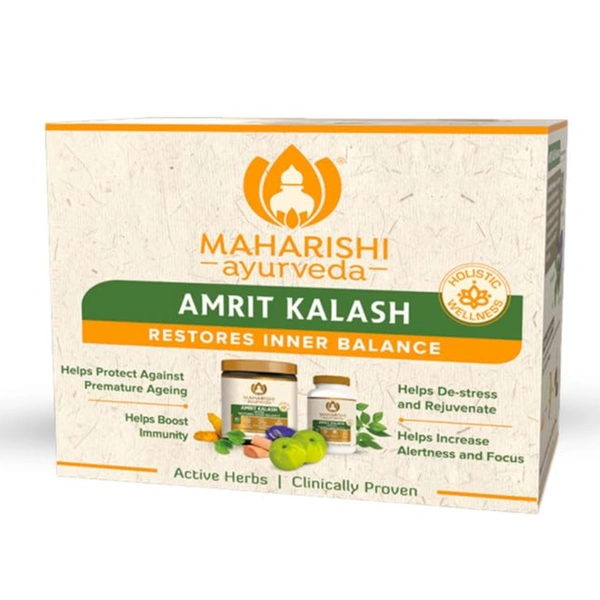 Maharishi Ayurveda Products Pvt Ltd Maharishi Ayurveda Amrit Kalash (Ambrosia 60 Tablet and Nectar Paste 600gm)