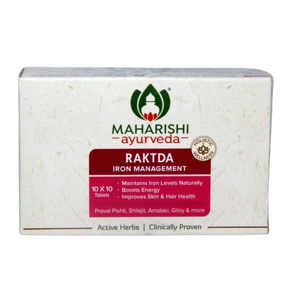 Maharishi Ayurveda Products Pvt Ltd Maharishi Ayurveda Raktda Tablets (100tab)