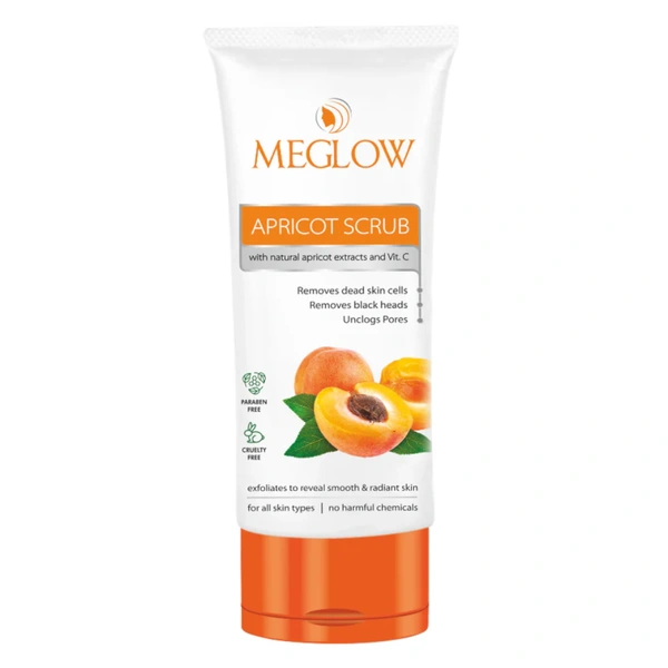 Leeford Healthcare Ltd Meglow Apricot Scrub (70g)