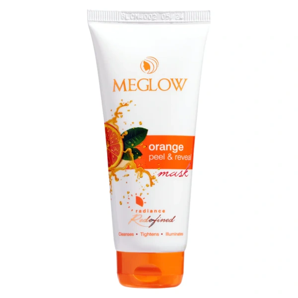Leeford Healthcare Ltd Meglow Orange Peel and Reveal Mask (70g)