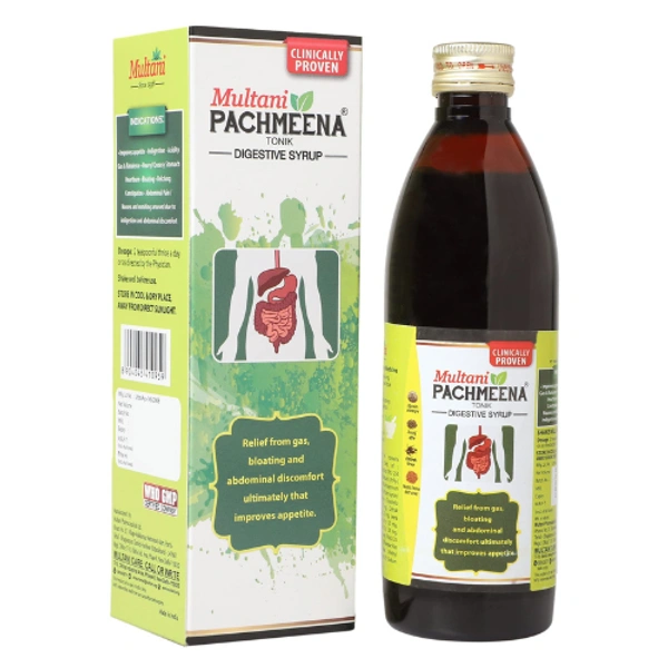 Multani Pachmeena Tonik Digestive Syrup (300ml) - 300 ml