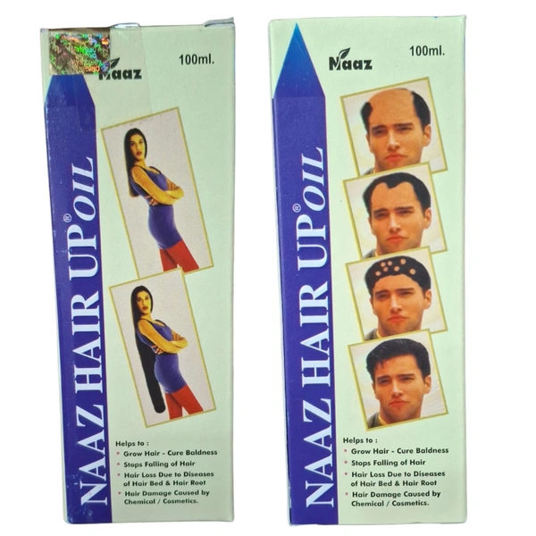Naaz Healthcare Hair UP Hair Oil | Ayurvedic Herbal Nourishment | 100ml