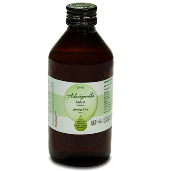 Nagarjun Pharmaceuticals Nagarjun Ashwagandha Tailam (200ml) - 200 ml