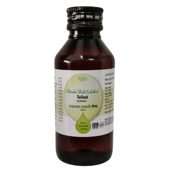 Nagarjun Pharmaceuticals Nagarjun Chandan Bala Lakshadi Tailam (200ml) - 200 ml