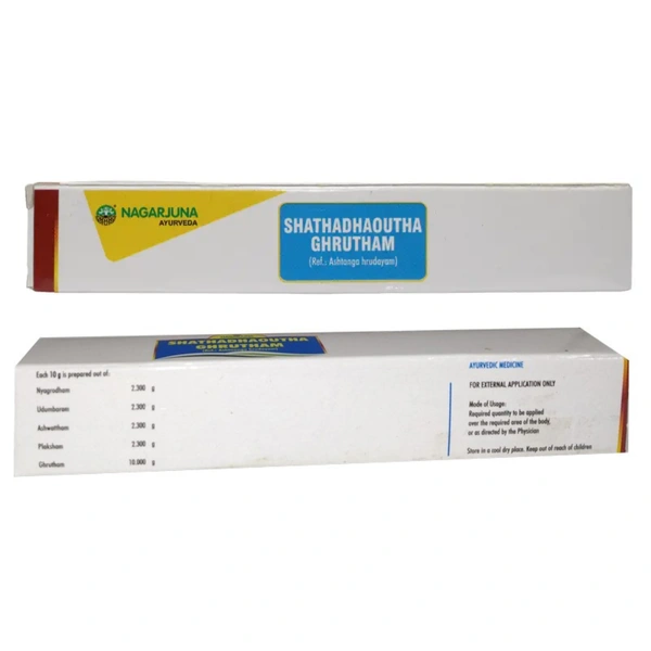 Nagarjuna Ayurvedic Group Kerala Nagarjuna Shathadhaoutha Ghrutham Ointment (10Gm)
