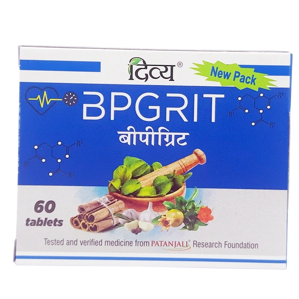 Patanjali Divya Pharmacy Patanjali Divya BPGRIT Tablet (60tab)