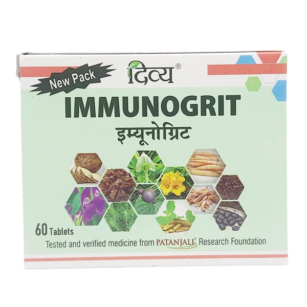 Patanjali Divya Pharmacy Patanjali Divya Immunogrit Tablet (60tab)