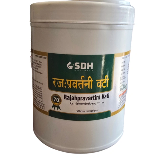 Shree Dhanwantri Herbals SDH Naturals Rajahpravartini Vati (1000tab)