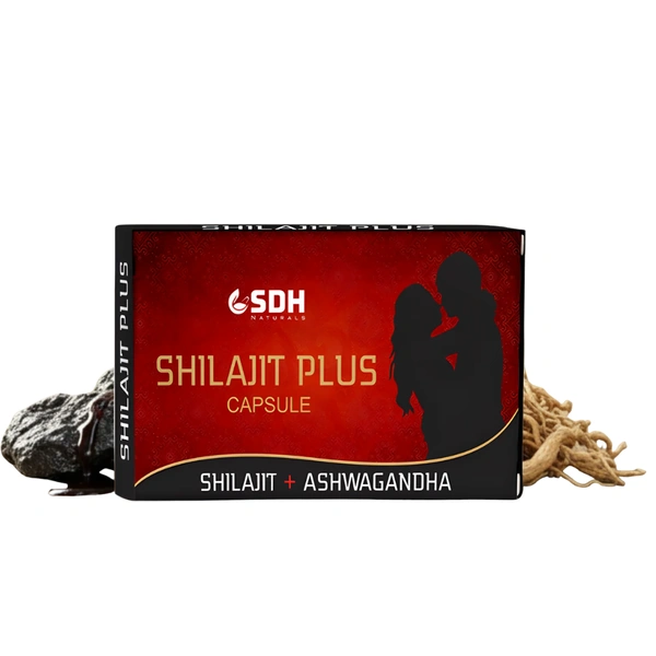 Shree Dhanwantri Herbals SDH Naturals Shilajit Plus Capsules (30Caps)