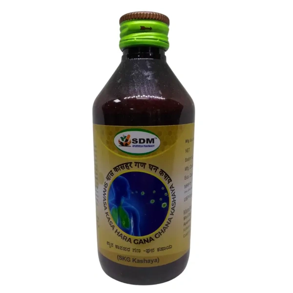 SDM Ayurveda Pharmacy Shwasa Kasa Hara Gana Chana Kashaya (200ml)