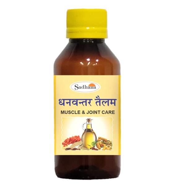 Sadhana Ayurvedics Pvt Ltd. Sadhana Dhanvantaram tail (100ml)