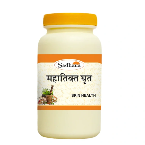Sadhana Ayurvedics Pvt Ltd. Sadhana Mahatikt Ghrita (100gm)