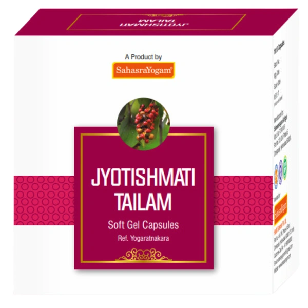 Sahasrayogam Jyotishmai Tailam 300mg (100caps)