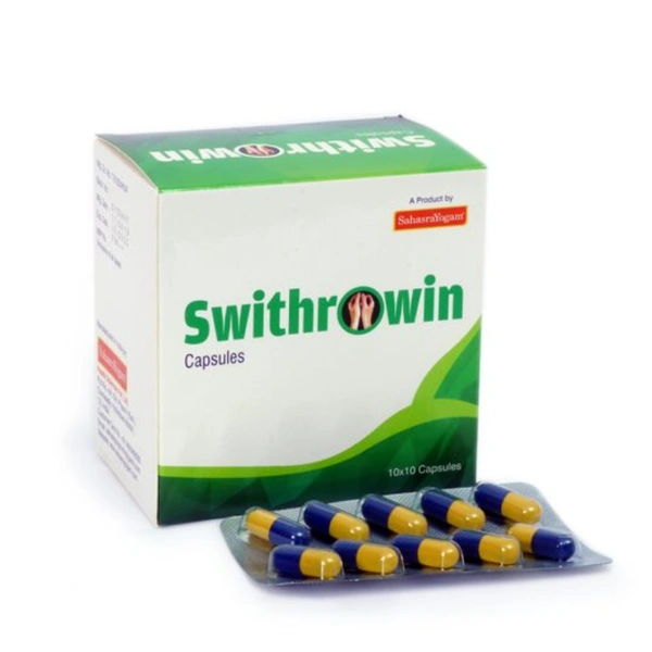 Sahasrayogam Swithrowin Capsules (100Caps)