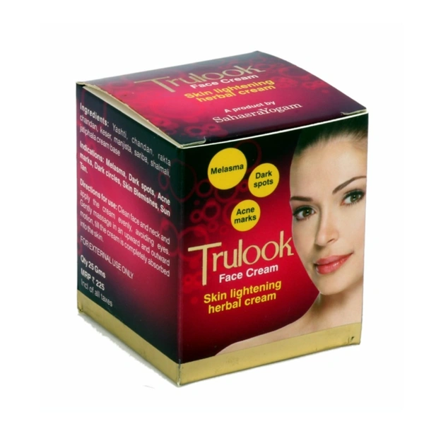 Sahasrayogam Trulook Face Cream (30g)